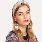 Shein Tweed Knot Design Headband