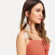 Shein Feather Design Hair Accessories