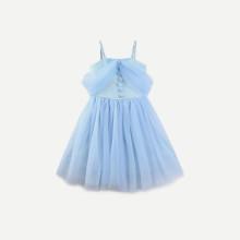 Shein Girls Contrast Lace Cami Dress
