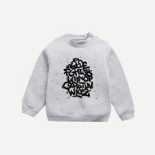Shein Girls Letter Print Sweatshirt