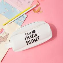 Shein Slogan Print Pencil Pouch