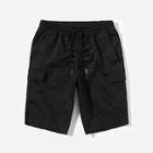 Shein Men Pocket Side Drawstring Shorts