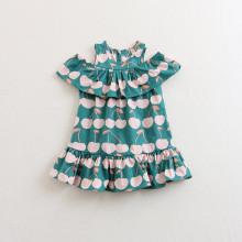 Shein Girls Ruffle Print Dress