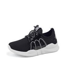 Shein Knit Design Lace Up Sneakers