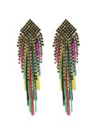Shein Latest Colorful Long Chain Drop Earrings