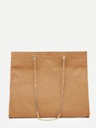 Shein Canvas Chain Tote Bag