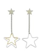 Shein Silver Hot Sale Star Shape Long Drop Earrings