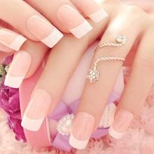Shein Two Tone Fake Nails 24pcs