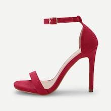Shein Single Band Ankle Strap Stiletto Heels