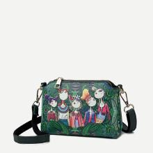 Shein Girl Print Detail Shoulder Bag