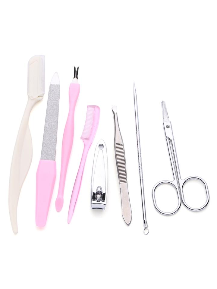 Shein Scissors And Comb Basic Makeup Tool Set