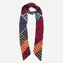 Shein Striped Skinny Scarf