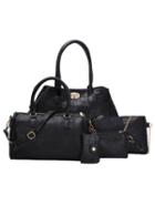 Shein 5pcs Faux Crocodile Embossed Leather Bag Set