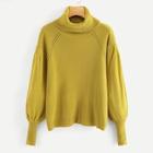 Shein Eyelet Insert Drop Shoulder Jumper