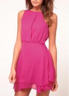 Rosewe Fabulous Sleeveless Round Neck Woman A Line Dress