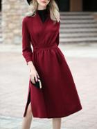 Shein V Neck Split Sleeve Cardigan