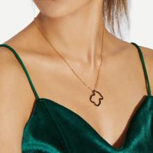 Shein Contrast Charm Chain Necklace