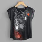 Shein Feather Print T-shirt