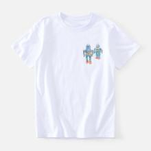 Shein Men Robot Print Tee