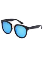 Shein Blue Lenses Oversized Round Sunglasses