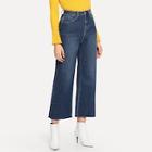 Shein Bleach Wash Wide Leg Jeans