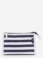 Shein Block Striped Zipper Clutch Bag