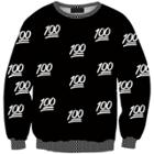 Shein 3d Digital Printing Sweatshirt