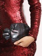 Shein Black Colorful Glossy Zip Closure Cute Candy Bag