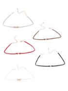 Shein Multicolor Infinity Symbol Skinny Choker Necklace Set