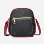 Shein Pebble Detail Contrast Piping Crossbody Bag