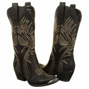 Volatile Women's Railroad Cowboy Boot Boots (black)