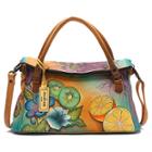 Anuschka East West Flap Over Convertible Bag - Women's