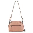 The Sak Dorado Leather Double Zip Crossbody - Women's