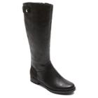 Rockport Tristina Quilted Leather Tall Boot - Wide Calf - Women's