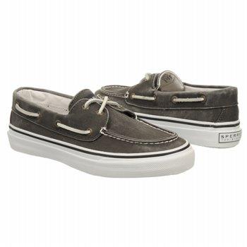 Sperry Top-sider Men's Bahama 2 Eye Canvas Boat Shoe Shoes (black Salt Washed)
