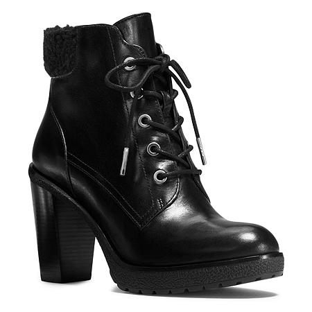 Michael Michael Kors Kim Lace Up Bootie - Women's