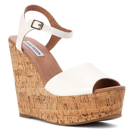 Steve Madden Korkey Wedge Sandal - Women's