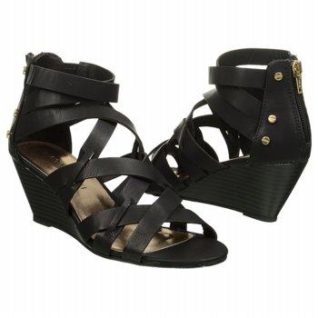 Madden Girl Women's Hiighfiv Wedge Sandal Sandals (black/black)