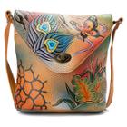 Anuschka V Shape Flap Bag - Women's