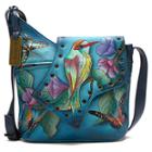Anuschka Large Abstract Flap Bag