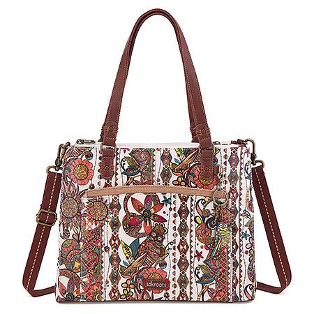 Sakroots Artist Circle Large Convertible Satchel - Women's