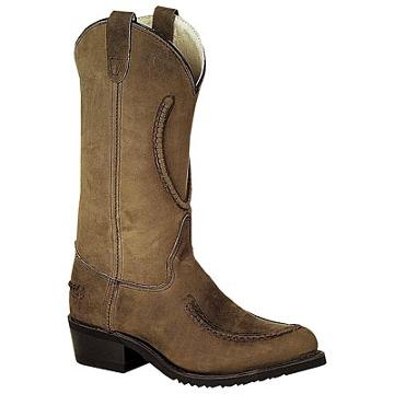 Double-h Boots 12 Inch Work Western Mocc Stitch - Men's