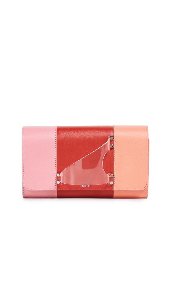 Perrin Paris L Eiffel Clutch