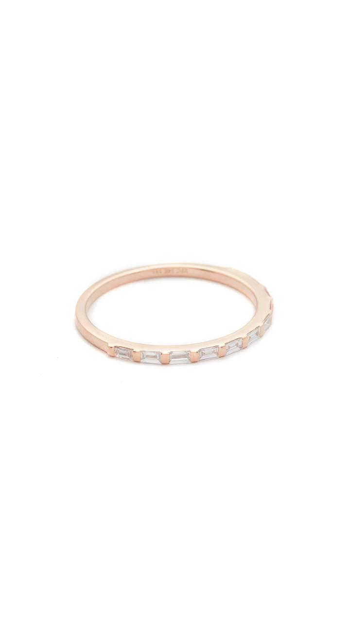 Ef Collection 14k Gold Eternity Ring