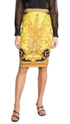 Versace Fitted Skirt