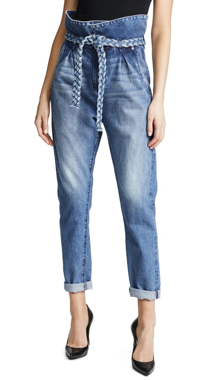 Tortoise Morenia Paper Bag Gf Jeans