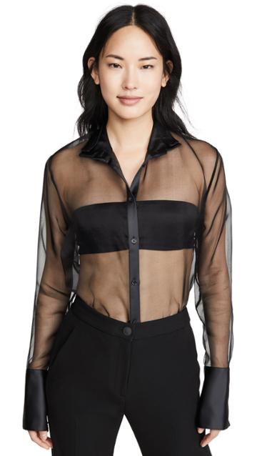 Gauge81 Rio Organza Tuxedo Shirt