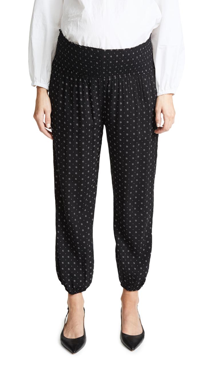 Hatch Smocked Weekend Pants