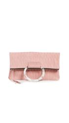 Oliveve Jolie Clutch With Lucite Handles