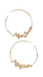 Marc Jacobs The Logo Hoops